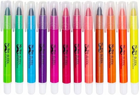 Amazon.com : Mr. Pen- Highlighters, Gel Highlighter, Pack of 12, No Bleed Highlighter, Bible Highlighters, Sharpener, Highlighter Assorted Colors, Bible Study Highlighter, Bible Journaling Supplies, Bible Markers : Office Products Bible Markers, Bible Highlighters, Bible Journaling Supplies, Journaling Supplies, Office Products, Bible Journaling, Highlighter, Bible Study, Markers