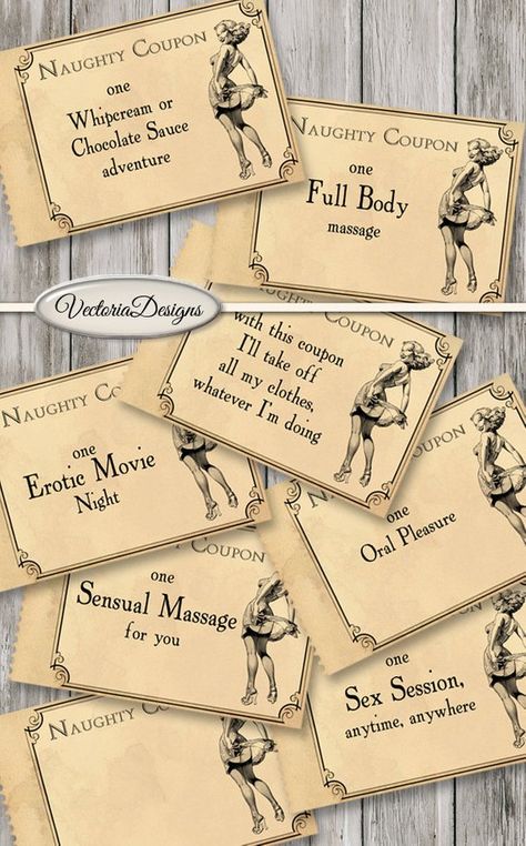 Printable Naughty Coupons Printable Man Gift Printable Woman | Etsy Coupon Books, Birthday Men, Coupons For Boyfriend, Diy Coupons, Diy Anniversary, Gift Printable, Presents For Boyfriend, Love Coupons