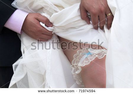 Groom lift a wedding dress to show a traditional garter by plampy, via ShutterStock A Wedding Dress, A Wedding, Royalty Free Stock Photos, Wedding Photography, Lingerie, Stock Photos, Wedding Dress, Illustrations, Photography