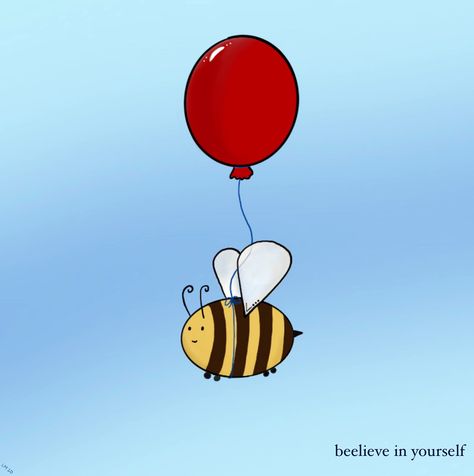 Bee, balloon, doodle on an ipad Bee Drawing, Whale Tattoos, Up Balloons, Simple Cartoon, Bees Knees, Balloon Art, Simple Cards, Easy Drawings, Bee