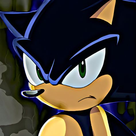 Dark Sonic, Sonamy Comic, Sonic Videos, Sonic Unleashed, Dark Artwork, Sonic Fan Characters, Blue Hedgehog, Sonic Franchise, Adventure Art