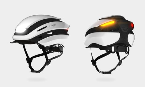 Lumos Ultra Bike Helmets | Cool Material Smart Helmet, Cool Bike Helmets, Cycle Gear, Run Cycle, Cool Gadgets For Men, Bike Helmets, Drones Concept, Bicycle Helmets, Hand Signals