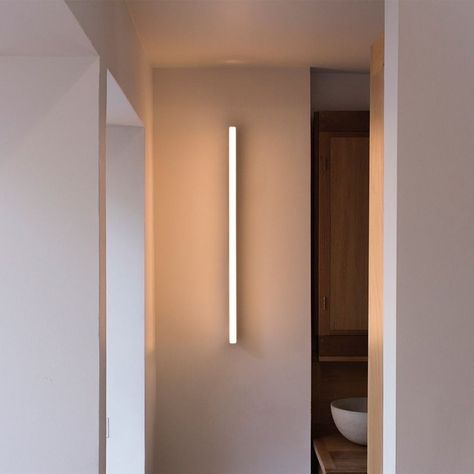 Gallery Wall Lighting, Japanese Lighting, Vintage Lights, Tube Lamp, Michael Anastassiades, Diy Toilet, Led Tube Light, Sconces Bedroom, The Tube