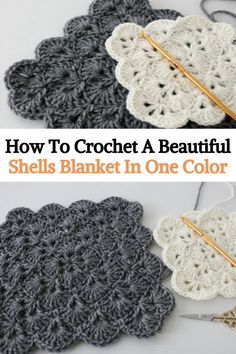 Crochet Bed Sheet, Grandma Activities, Crochet Shell Blanket, Crochet Shells, Crochet Bed, Angel Pattern, Baby Afghan Crochet Patterns, Beautiful Shells, Granny Square Crochet Patterns Free