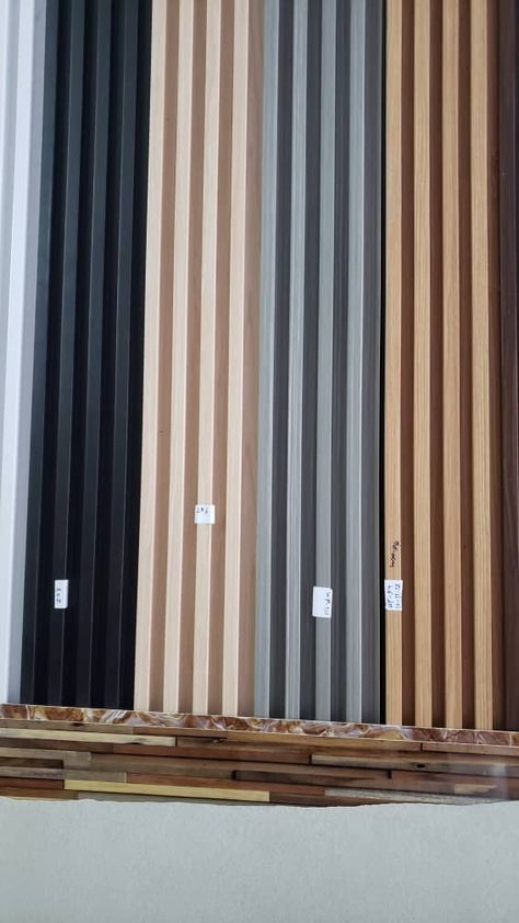 Pvc Wall Panels Designs, Interior Design Basics, Instagram Ios, Backyard Gates, Pvc Ceiling Design, House Wall Design, Living Room Built Ins, House Interior Design Styles, Wall Panel Design