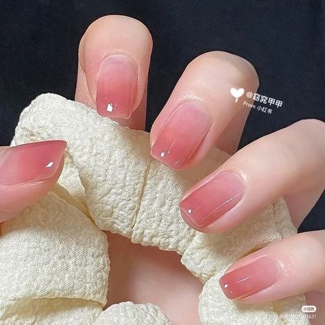 Natural Nail Designs, Manikur Kuku, Asian Nails, Blush Nails, Pretty Gel Nails, Kawaii Nails, Nagel Inspo, Beauty Nail, Dream Nails