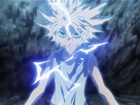 Killua Zoldyck Godspeed, Killua Godspeed, Forearm Sleeve Tattoos, Paris Wallpaper, Killua Zoldyck, Glowing Art, Anime Dragon Ball Goku, Cool Anime Guys, Hunter Anime