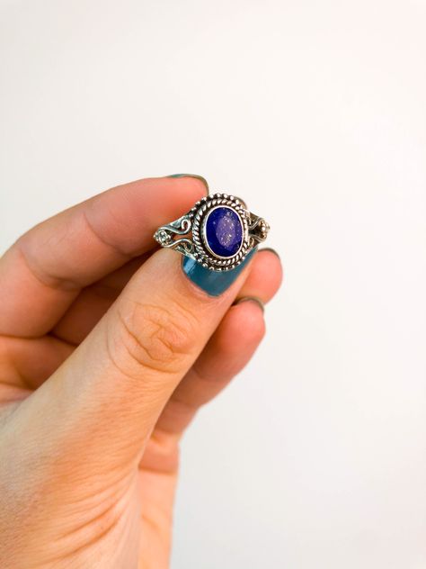 Daylight Rings, Daylight Ring, Vampire Jewelry, Lapis Lazuli Jewelry, Candy Jewelry, Lapis Ring, Flower Shoes, Lapis Lazuli Ring, Classy Jewelry