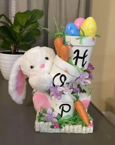 40 + DIY Dollar Store Easter Decorations that are so Egg-citing to make - HubPages Easter Crafts Dollar Store, Dollar Tree Easter Crafts, Easter Wreath Diy, Easter Craft Decorations, Spring Easter Crafts, Easter Bunny Crafts, Easter Decorations Dollar Store, Easter Projects, Dollar Tree Diy Crafts