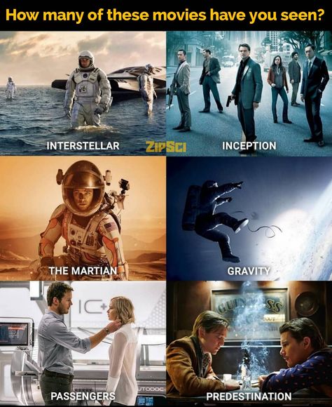 Best Space Movies, Best Science Fiction Movies, Movies About Space, Sci Fi Movies To Watch List, Science Fiction Movies List, Scientific Movies, Astronomy Movies, Best Hollywood Movies List, Sci Fi Movies To Watch