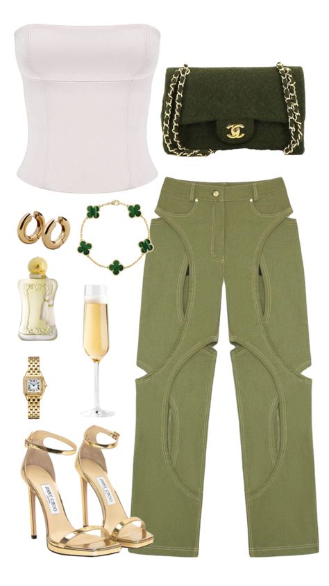 GOLDEN album release party outfit #GOLDEN#JUNGKOOK_golden#jungkook #partyoutfit #green #gold #champagne #cleangirl #aestheticgirl #partyootd #ootd #ootn #nightout Release Party Outfit, Album Release Party Outfit, Album Release Party, Release Party, Gold Champagne, Closet Goals, Album Releases, Green Gold, Aesthetic Girl