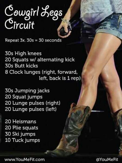 Cowgirl leg circut Carrie Underwood Legs, Leg Circuit, Plie Squats, Lean Legs, Circuit Workout, Motivation Fitness, I Work Out, Carrie Underwood, 5 Months