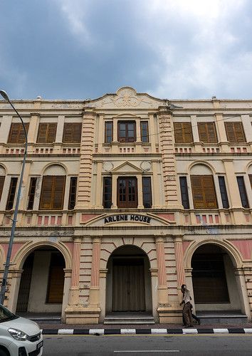 Old colonial building in the unesco world heritage zone, P… | Flickr Ipoh Malaysia, Eric Lafforgue, Colonial Architecture, Ipoh, Unesco World Heritage, Kuala Lumpur, World Heritage, House Styles, Architecture