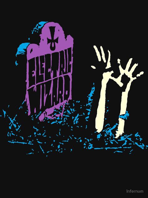 Electric Wizard Wallpaper, Electric Wizard Poster, Electric Wizard, Doom Metal, Heavy Metal Art, Ted Bundy, Metal Albums, Music Artwork, Alien Art