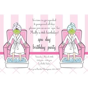 spa party ideas | ... GIRLS INVITATIONS → See ALL the Girls Invitations → Little Spa Spa Invitations, Spa Birthday Invitations, Kids Pamper Party, Spa Birthday Party Invitations, Spa Party Invitations, Kids Spa Party, Girl Spa Party, Party Quotes, Kids Spa