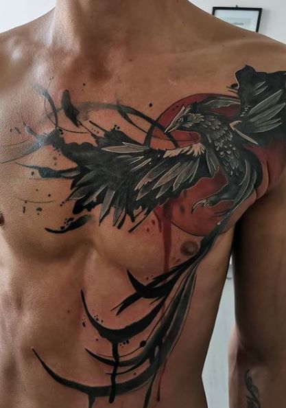 Phoenix Tattoos - Designs, Ideas & Meaning Tato Phoenix, Tato Mandala, Tatuaje Trash Polka, Phoenix Tattoo For Men, Bird Tattoo Men, Phoenix Bird Tattoos, Vogel Tattoo, Phoenix Tattoo Design, Trash Polka Tattoo