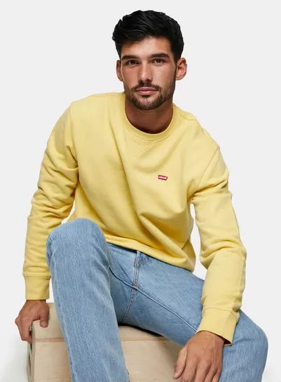 Denim Dungarees, Checked Trousers, Yellow Sweatshirt, Tapered Trousers, Knitted Tshirt, Good Looking Men, Accessories For Men, Check Shirt, Dark Wash Denim