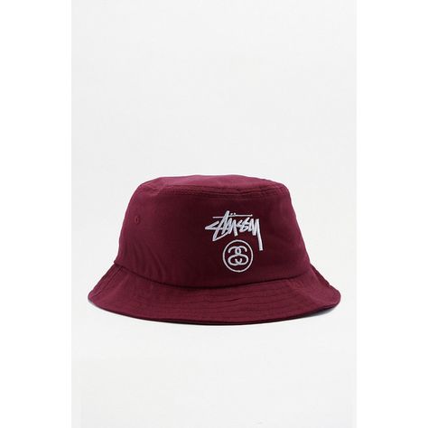 Stussy Stock Burgundy Bucket Cap (€47) ❤ liked on Polyvore featuring men's fashion, men's accessories, men's hats, maroon, mens caps and hats and mens bucket hats Mens Caps And Hats, Caps And Hats, Mens Bucket Hats, Bucket Cap, Men's Hats, Cap Fashion, Bucket Hats, Men's Accessories, Hats For Men