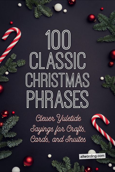 Cute Christmas Phrases, Funny Christmas Quotes For Friends, Coffee And Christmas Quotes, Xmas Words, Elf Sayings And Quotes, Short Christmas Quotes Simple, Cute Christmas Sayings And Quotes, Christmas Gift Sayings, Christmas Phrases Quote