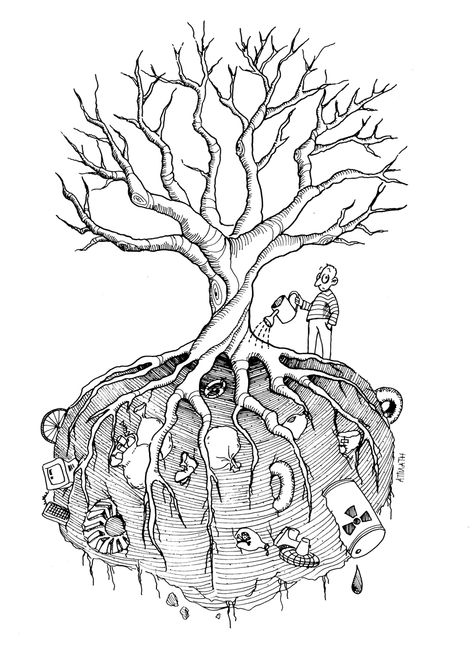 SOIL POLLUTION Environmental Pollution Drawing Sketch, Soil Pollution Images For Project, Soil Pollution Poster Drawing, Save Soil Drawing, Beat Plastic Pollution Poster Drawing, Soil Pollution Images, Earth Pollution Drawing, Soil Pollution Poster, Poster Pencemaran Tanah