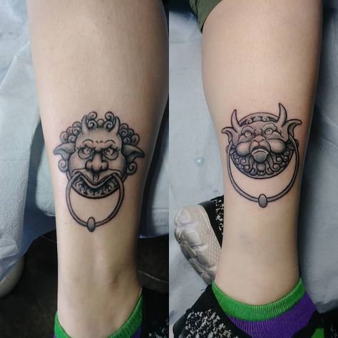 The Last Mimzy Tattoo, Matching Labyrinth Tattoos, 80s Style Tattoos, Monster Tattoo Ideas, Goblin Tattoo, Halloween Henna, 80s Tattoo, Labyrinth Tattoo, Body Armor Tattoo