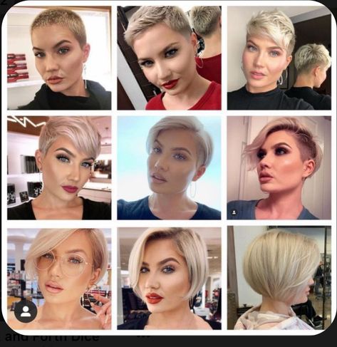 Growing Out Pixie Cut, Growing Out Hair, Grown Out Pixie, Buzz Cut Hairstyles, Chemo Hair, Repost If, Lifeless Hair, Growing Out Short Hair Styles, Queen Hair