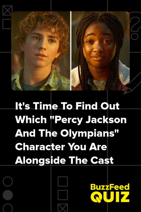 It's Time To Find Out Which "Percy Jackson And The Olympians" Character You Are Alongside The Cast All Percy Jackson Characters, What Percy Jackson Character Are You, Percy Jackson Buzzfeed Quizzes, Percy Jackson Cookies, Pjo Characters, Percy Jackson Pause Game, Percy Jackson Collage, Percy Jackson The Last Olympian, Percy Jackson Quizzes