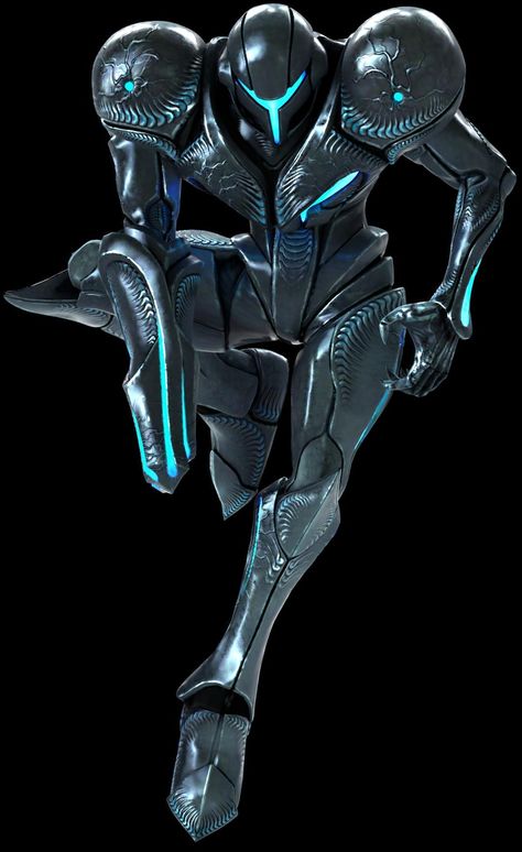 Dark Samus render Inventor Character, Dark Samus, Metroid Prime 2, Powered Armor, Pichu Pokemon, Gaming Collection, Architecture Drawing Presentation, Metroid Samus, Zero Suit Samus