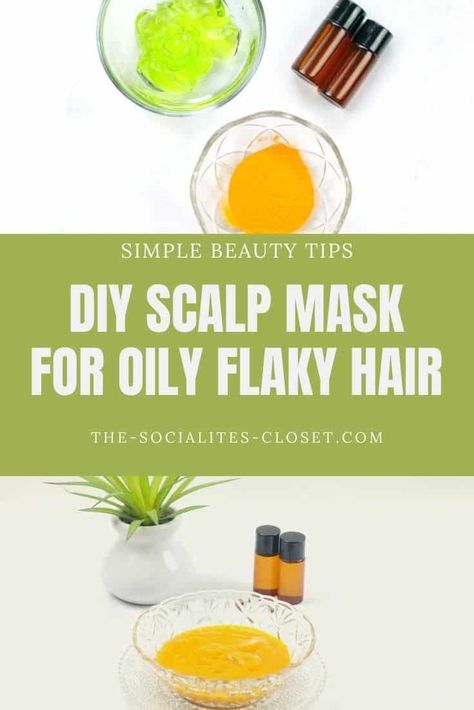 This scalp mask for oily scalp and dandruff control will help invigorate your scalp and restore health to your hair. Get the easy directions right here. Hair Mask For Dandruff Oily Scalp, Homemade Hair Mask For Oily Scalp, Diy Scalp Mask, Diy Hair Mask For Dandruff, Hair Mask For Dandruff, Scalp Mask, Healthy Shiny Hair, Homemade Hair Mask, Natural Hair Care Tips