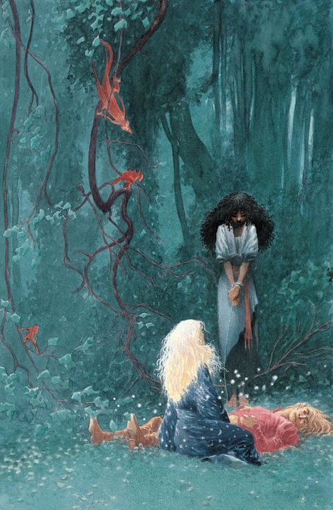 Charles Vess, Arte Inspo, Neil Gaiman, Fantasy Artist, Chiaroscuro, Comic Artist, Stardust, Art Works, Cover Art