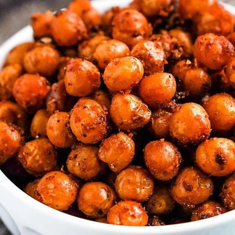 Roast Chickpeas, Chickpea Snacks, Crispy Chickpeas, Roasted Nuts, Roasted Chickpeas, Canned Chickpeas, Recipe Images, Healthy Delicious, Tasting Room