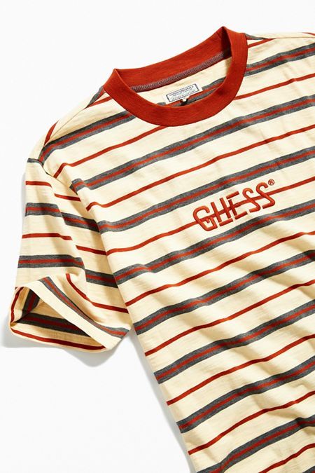 Short Sleeve - Graphic Tees, Tops, + Hoodies for Men | Urban Outfitters Positive Hoodie, Mens Polo T Shirts, Guess Shirt, Mens Casual Outfits Summer, Stripe Tee, Polo T Shirts, Men Fashion Casual Outfits, Hoodies For Men, Mens Tee Shirts