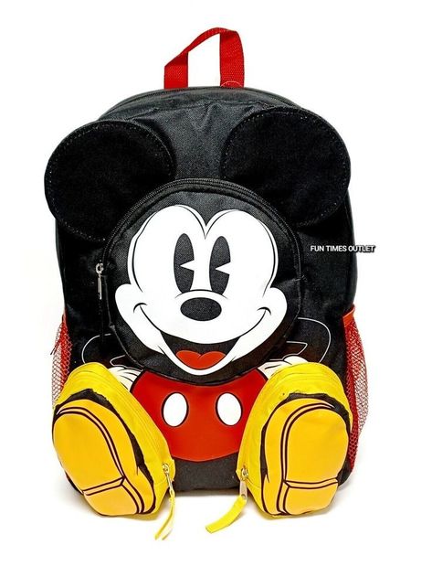 Mouse Bags, Mickey Backpack, Mickey Mouse Bag, Mini Backpacks, School Backpack, Book Bag, Red Shorts, Mini Backpack, Disney Mickey Mouse