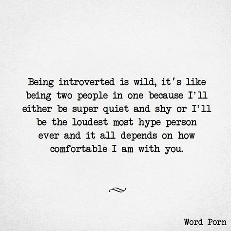 Being introverted is wild. Shy Quotes, Shy People Problems, Shy Introvert, Introvert Personality, Share Quotes, Shy People, Happy Nurses Week, Introvert Quotes, Introvert Humor