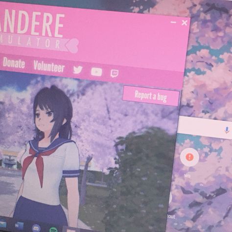 yandere simulator era ^^ Japanese Core, Pink Pink Pink, Childhood Games, Yandere Simulator, Pink Pink, Art Sketches, Video Games, Coco, Internet