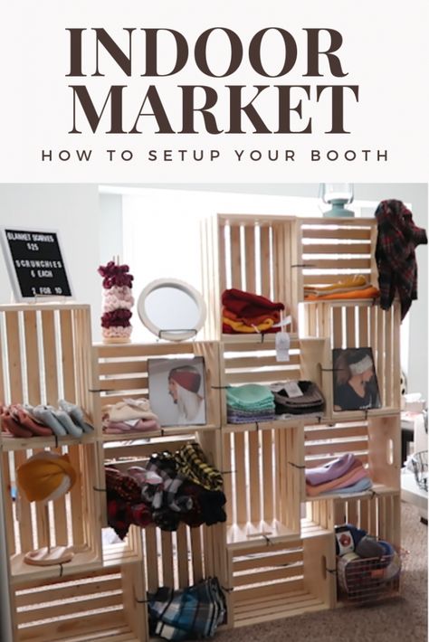 Market Display Ideas - How To Make Your Craft Fair Booth Beautiful! - Craft Vendor Booth, Pop Up Market Display Ideas, Market Display Ideas, Craft Fair Booth, Craft Stall Display, Craft Booth Design, Vendor Booth Display, Flea Market Booth, Craft Fair Booth Display