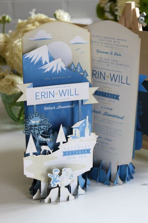 Pop Up Invitation, Paper Cutouts, Design Invitation, Folding Origami, Leaflet Design, Karten Design, 카드 디자인, Planning Inspiration, Pop Up Book