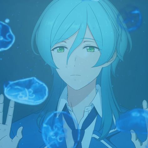 Kanata Shinkai Icon, Element Character, Kanata Shinkai, Ensemble Stars, Not Mine, Stars, Green, Hair, Anime