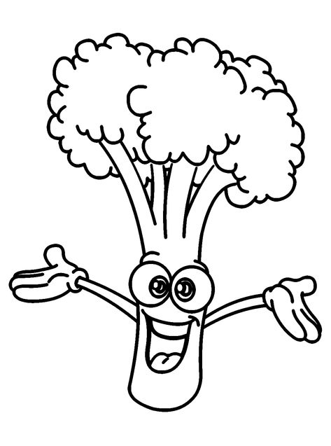 Broccoli - Lol Coloring Pages Cute Broccoli, Lol Coloring Pages, Lol Coloring, Colouring Page, Broccoli, Coloring Books, Coloring Pages, How Are You Feeling, Books