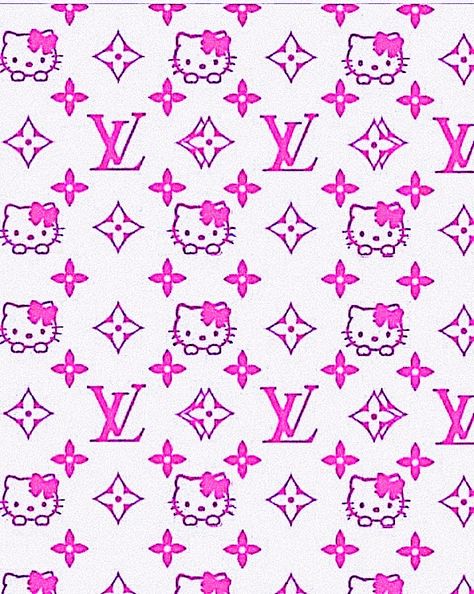 Nail Pricing, Glamour Wallpaper, Chanel Wallpaper, Hello Kitty Printables, Nail Prices, Kitty Drawing, Hello Kitty Backgrounds, Cellphone Wallpaper Backgrounds, Fabric Prints