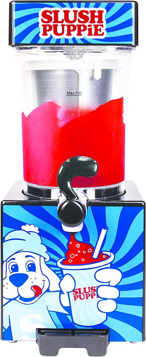 Home Countertop Slush Puppy Maker. Makes up to 1 Litre of Slushie. The Original & Iconic Slushy Maker. Officially Licensed SLUSH PUPPiE Slushie Maker, Man Cave Essentials, Birthday Party Summer, Slushy Maker, Slush Machine, Slush Puppy, Snow Cones, Party Summer, Daiquiri