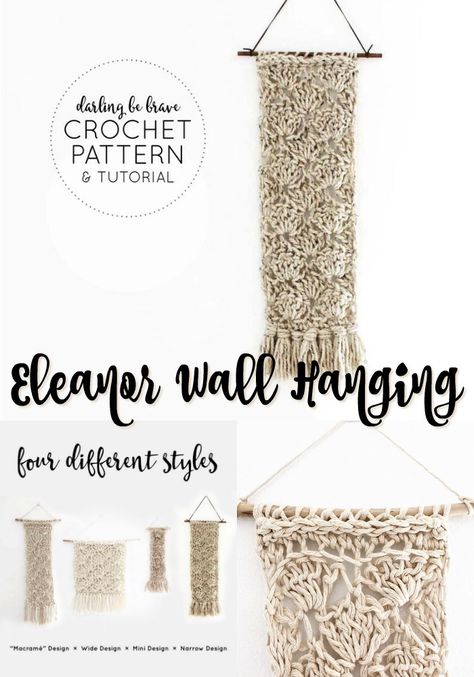 Crochet Wall Hanging Patterns, Diy Wall Hangings, Crochet Canvas, Tranquil Spaces, Crochet Wall Decor, Modern Tapestry, Crochet Wall Hanging, Crochet Wall Art, Macrame Wall Hanging Patterns