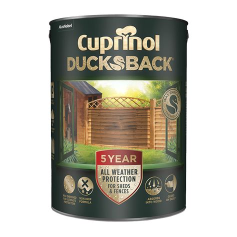 Garden Fence Treatments | Fence Paints, Stains, Oils & More Cuprinol Ducksback, Exterior Wood Paint, Wood Sealer, Fence Paint, Container Size, Ben And Jerrys Ice Cream, Exterior Wood, Cheap Diy, Exterior Paint