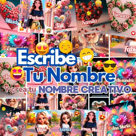 Tu Nombre Creativo - Escribe tu Nombre 3 D, Frozen, Mural, Collage, Pins, Quick Saves, Art