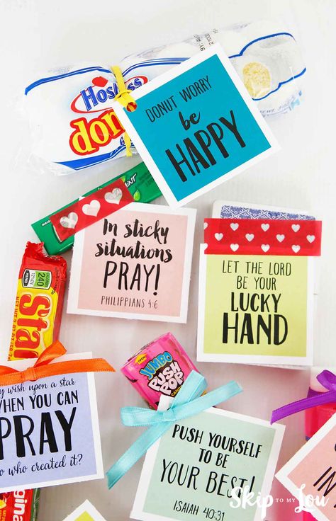 inspirational cute sayings for candy and gifts Summer Camp Care Package, Camp Care Packages, Pillow Treats, Secret Sister Gifts, Candy Quotes, Cute Sayings, Secret Sisters, Free Printable Tags, Care Packages