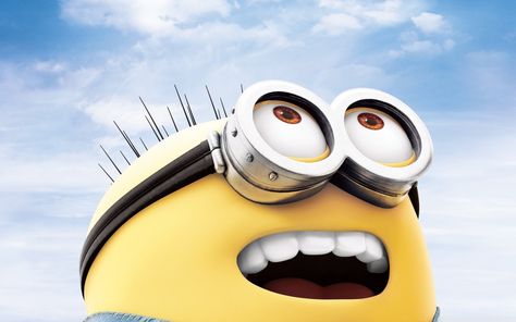 Funny Macbook Pro 13 Inch Backgrounds HD. Minion Wallpaper Hd, Image Ciel, Trucage Photo, Cute Minions Wallpaper, Amor Minions, Minion Humour, Despicable Me 2 Minions, Minion 2, Minion Pictures