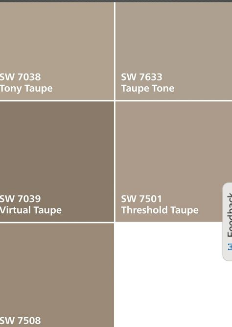 Sherwin Williams Taupe Colors Sherman Williams Taupe Colors, Toupe Colored Paint, Tony Taupe Exterior, Taupe Tone Sherwin Williams, Taupe Front Door, Sw Tavern Taupe, Dark Taupe Paint Colors, Virtual Taupe Sherwin Williams Exterior, Sherwin Williams Tavern Taupe