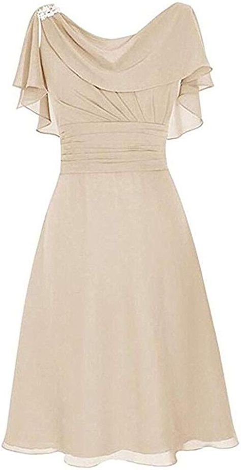 Champagne Mother Of The Bride Dress Summer, Cute Dresses For Party, Gaun Fashion, Backless Prom Dresses, Bridesmaid Dresses Plus Size, Formal Dresses For Weddings, Aline Dress, Evening Party Dress, Bride Dresses