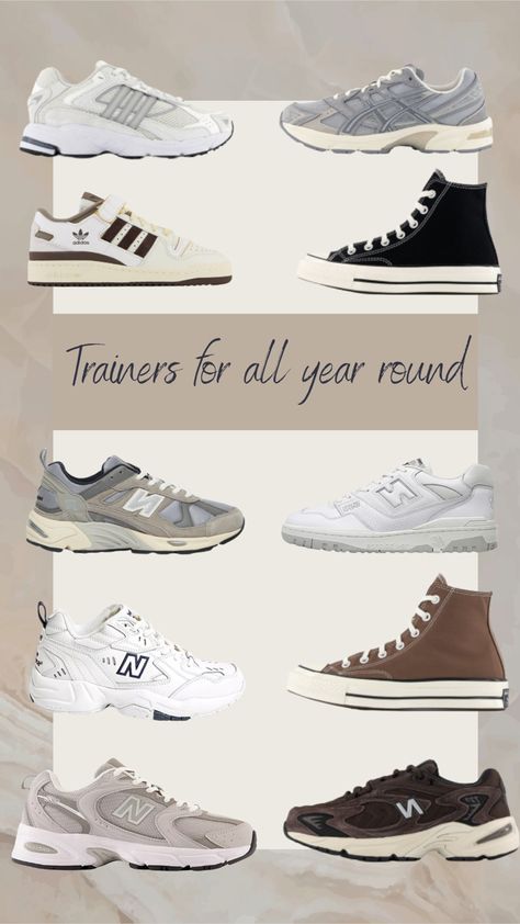 Winter Snickers Outfit, 2023 Trainers Trends Women, Old Money New Balance, Old Money Tennis Shoes, Old Money Shoes Woman Sneakers, Old Money Outfits With Sneakers, Neutral Sneakers Men, Trending Shoes 2023 Women, 2023 Trending Shoes