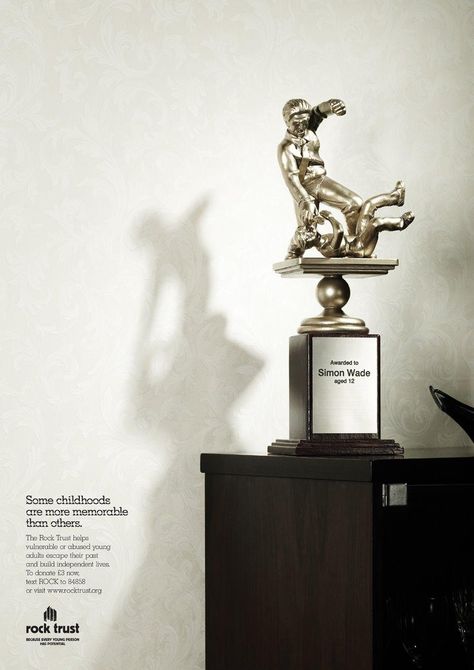 Print Advert By : Trophy | Ads of the World™ Point Of Sale Display, Promotional Model, Creative Advertising Campaign, Ads Of The World, Creative Posters, Creative Ads, Character Modeling, Creative Advertising, Model Making